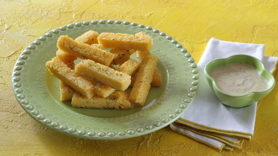 Рецепт запеченной поленты из пшена