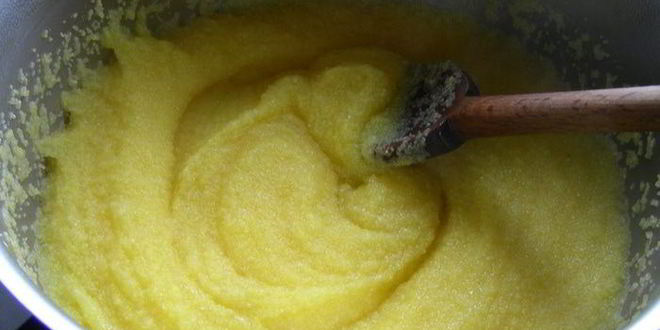 Рецепт запеченной зеленой поленты