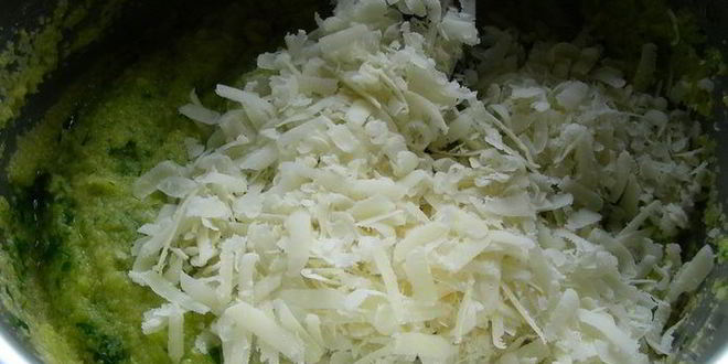 Рецепт запеченной зеленой поленты