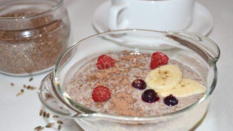 Рецепт льняной каши с расторопшей