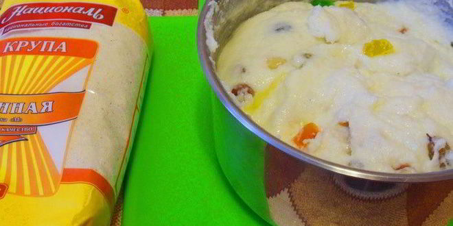 Рецепт гурьевской каши с цукатами