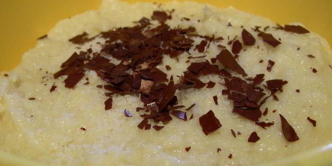 Рецепт кокосовой манной каши