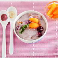 Рецепт Манной каши с фруктами в мультиварке