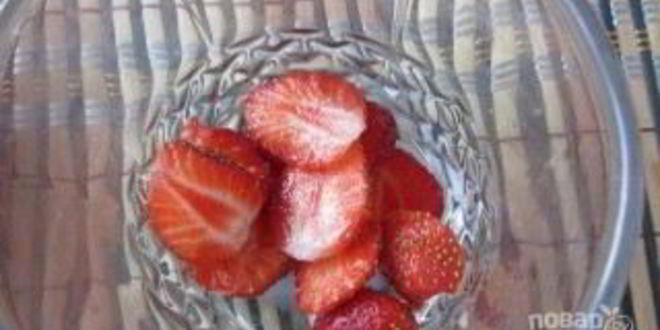 Рецепт манной каши с ягодами