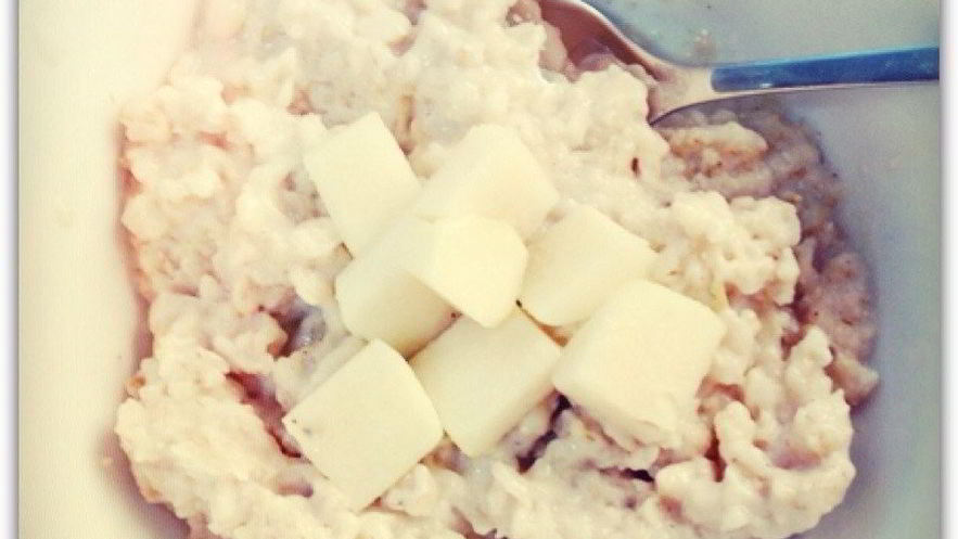 Рецепт грушевой овсянки без сахара