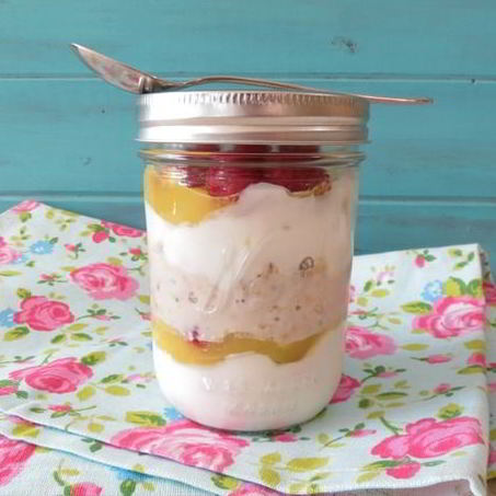 Рецепт Ленивой овсянки на кефире