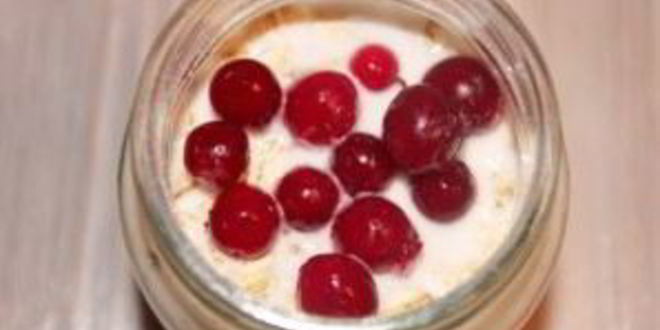 Рецепт ленивой овсянки на кефире