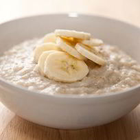 Рецепт Овсяной каши на молоке с бананом