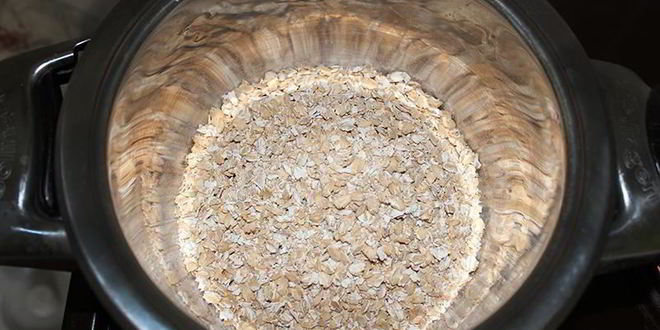 Рецепт овсяной каши с бананом