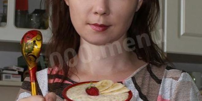 Рецепт овсяной каши с бананом