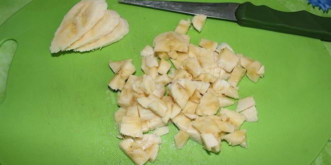 Рецепт овсяной каши с бананом