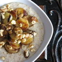 Рецепт Овсяной каши с банановым топпингом