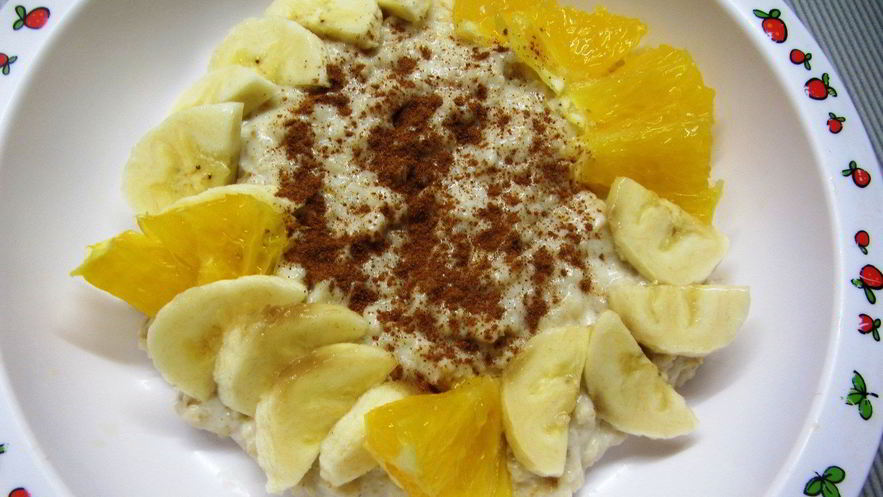 Рецепт овсяной каши с корицей