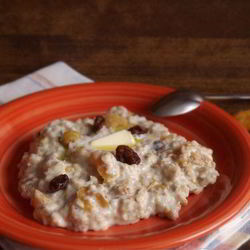 Рецепт Овсяной каши с сухофруктами