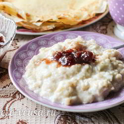 Рецепт Овсяной каши с творогом