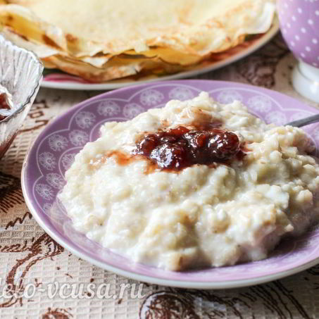 Рецепт Овсяной каши с творогом
