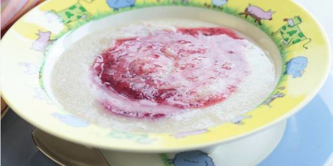 Рецепт овсяной каши с виноградом