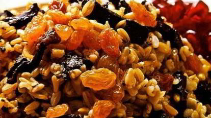 Рецепт Овсянки с черносливом и изюмом