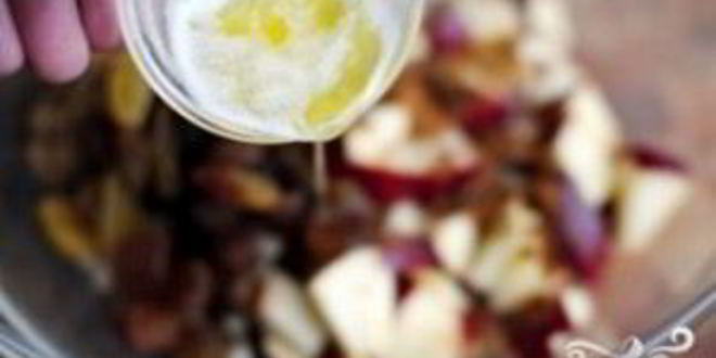 Рецепт овсянки с яблоками