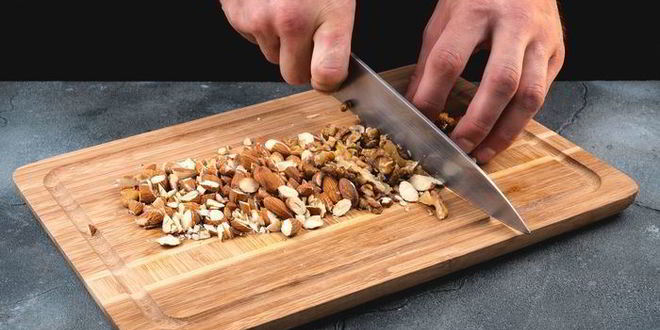 Рецепт запеченной овсяной каши с яблоками и орехами