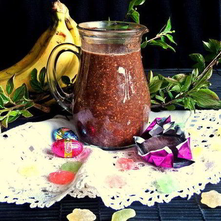 Рецепт Завтрака Шоколадная овсянка