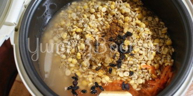 Рецепт каши крестьянской в мультиварке