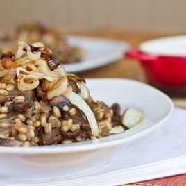 Рецепт Каши перловой с грибами