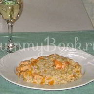 Рецепт Каши перловой в итальянском стиле