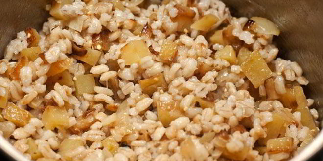 Рецепт стеклянной каши из перловки