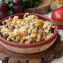 Рецепт Перловой каши с куриными желудочками в мультиварке