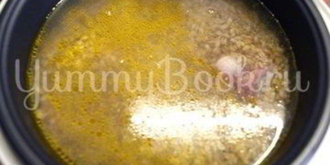 Рецепт перловой каши с куриными желудочками в мультиварке