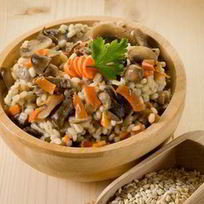 Рецепт Перловой каши с курицей и грибами