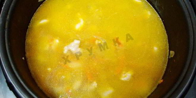 Рецепт перловой каши с курицей в мультиварке