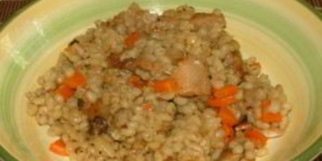Рецепт перловой каши с мясом