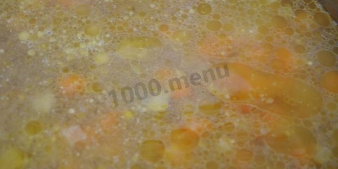 Рецепт перловой каши с сосисками и овощами в мультиварке