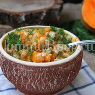 Рецепт Перловой каши с тыквой в мультиварке