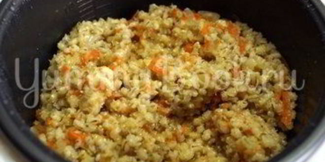 Рецепт перловой каши в мультиварке