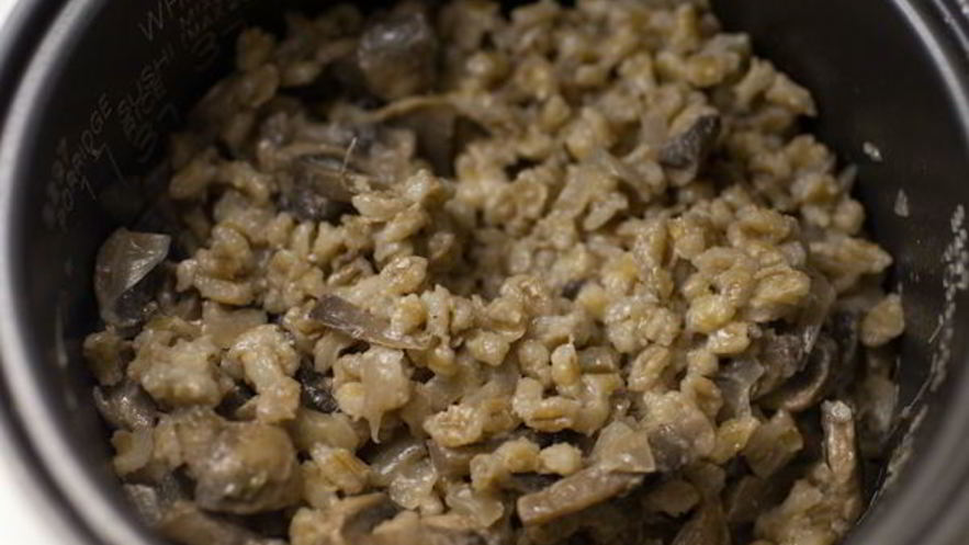 Рецепт перловки с грибами в мультиварке