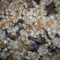 Рецепт Перловки с шампиньонами, луком и морковью