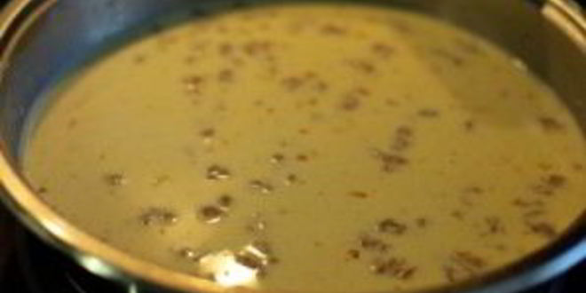 Рецепт перловки с соусом