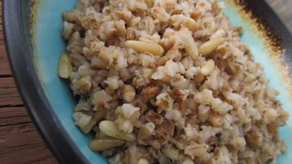 Рецепт Запеченной перловки