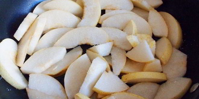 Рецепт каши пшенной с грушами и изюмом