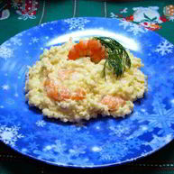 Рецепт Каши пшенной с креветками