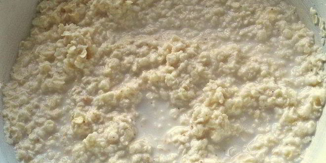 Рецепт каши пшенной, запеченной под персиком