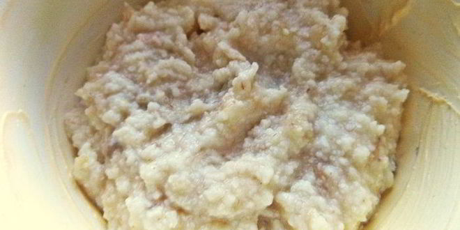 Рецепт каши пшенной, запеченной под персиком