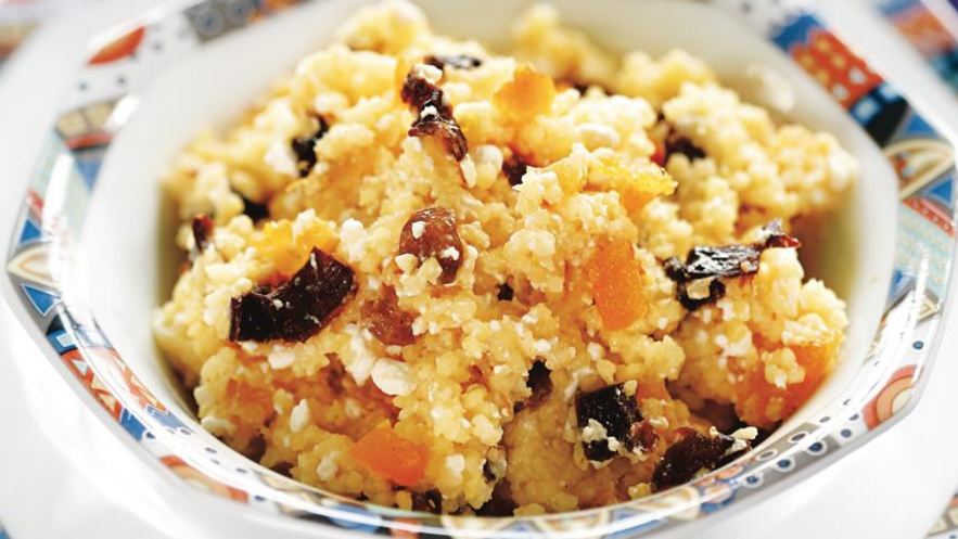 Рецепт пшенной каши с изюмом и творогом