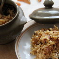 Рецепт Пшенной каши с карамельными яблоками