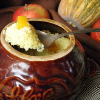 Рецепт Пшенной каши с тыквой в духовке