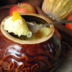 Рецепт Пшенной каши с тыквой в духовке