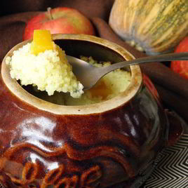 Рецепт Пшенной каши с тыквой в духовке